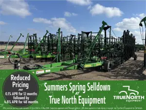 2026 Summers 80' Harrow Packer Harrows