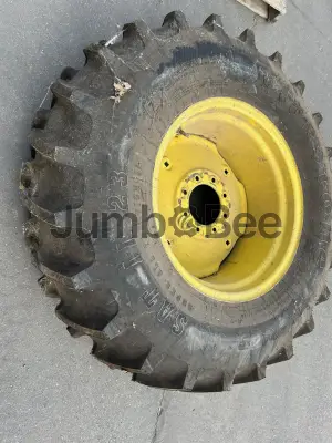 2015 John Deere Firestone 14.9-24 T&W assembly Tires