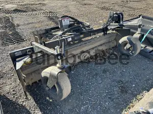 2026 John Deere PR84B Power Rake Skid Steer Pallet Forks