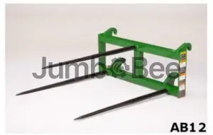 2012 Frontier AB12A Triple Tine Bale Spear for 800 series attachment Bale Spears