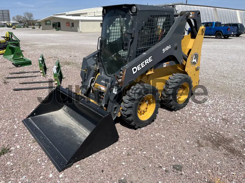 John Deere 318G Minicargador / Cargador Compacto de Orugas