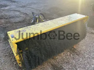 2022 John Deere 60" Front Mount Quick Tatch broom Skid Steer & CTL Brooms & Sweepers